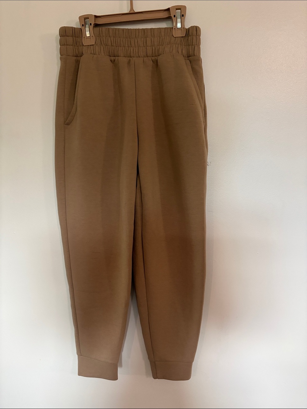 Old Navy Women's Brown Elastic-Waist Jogger Pants